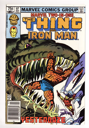 Marvel Two-in-One Vol 1 97 NM- (9.2) (1983) Canadian Price Variant