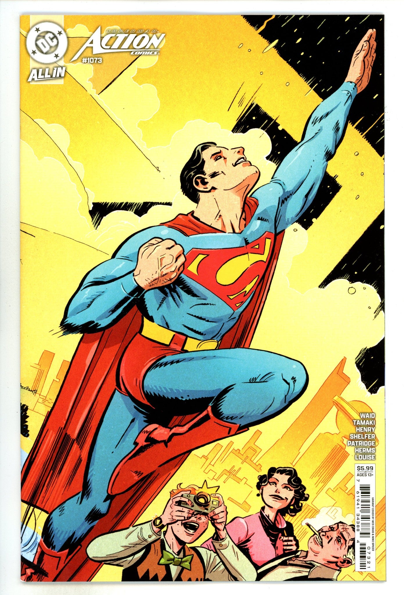Action Comics Vol 3 1073 Craig  Connecting Variant  (2024)