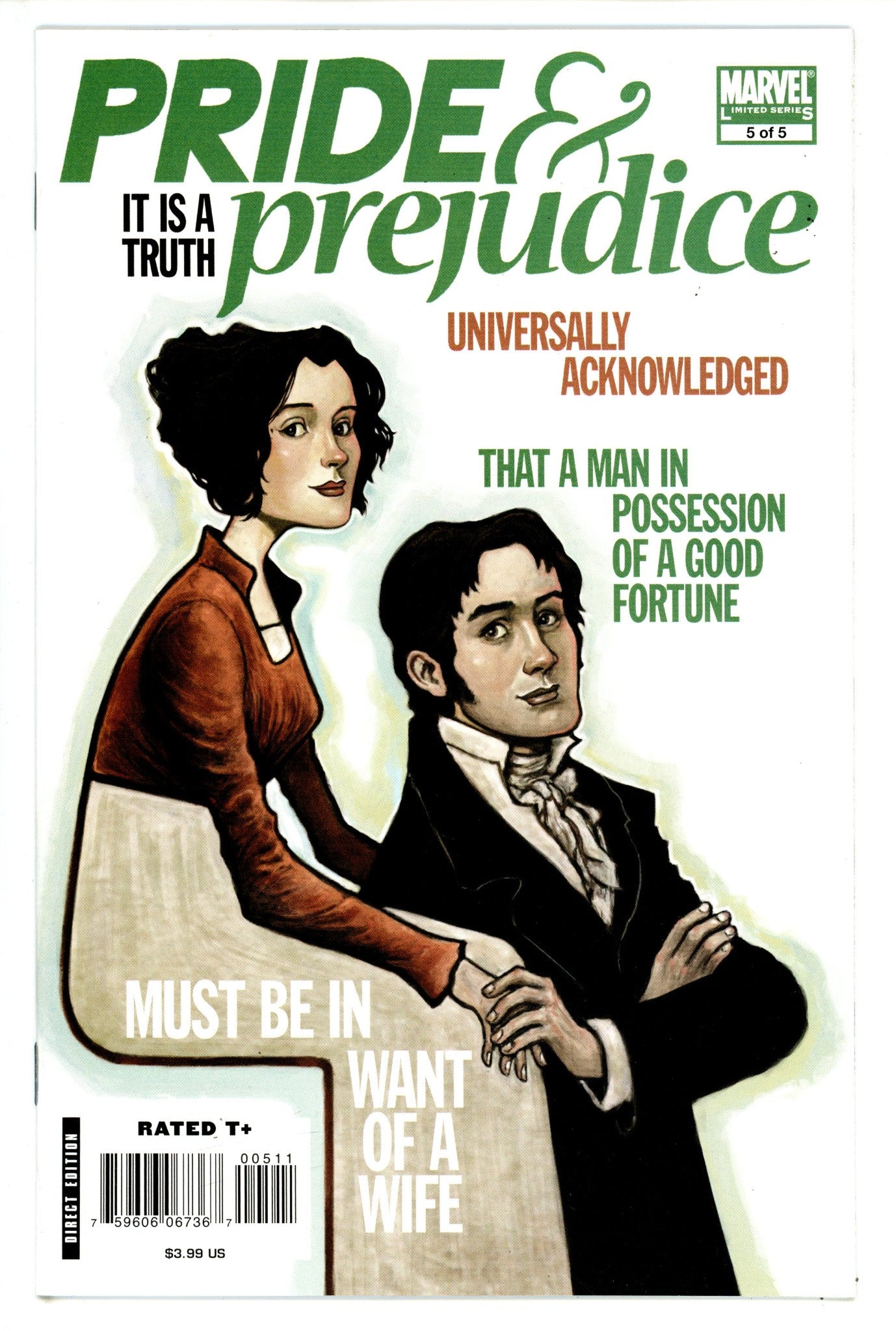 Pride & Prejudice 5 NM (9.4) (2009) 