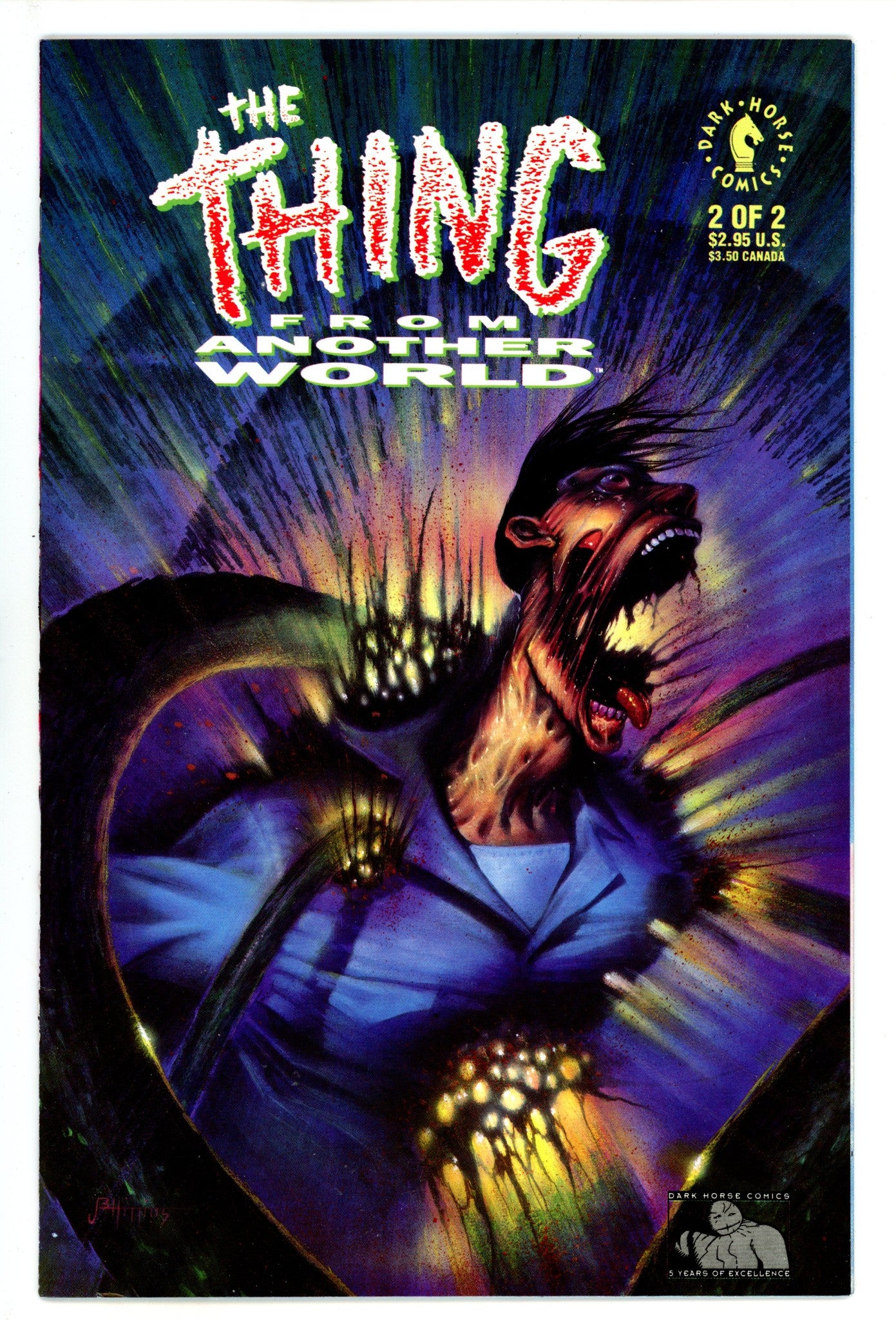 The Thing (From Another World) 2 VF+ (8.5) (1992) 