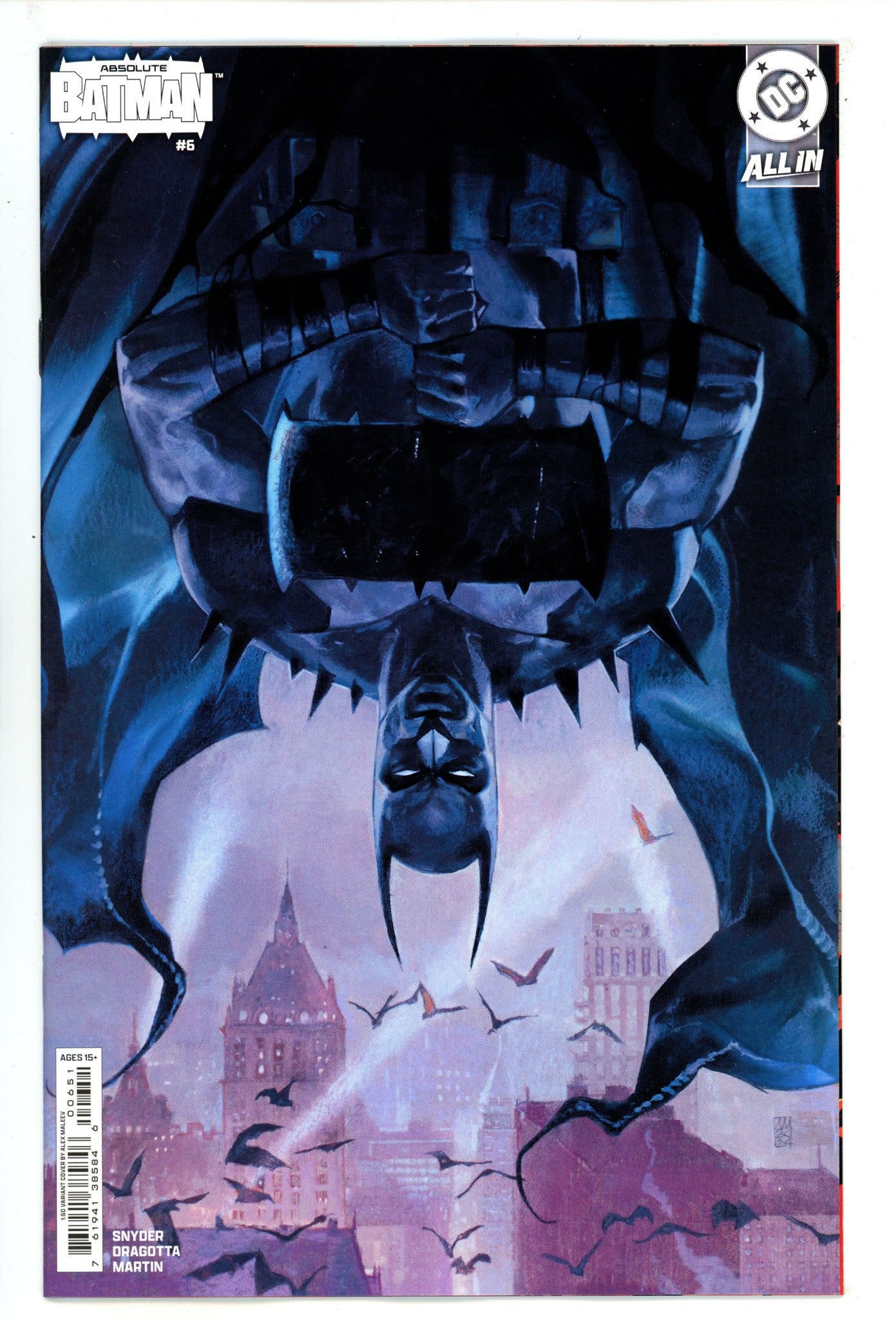 Absolute Batman 6 Maleev Incentive Variant NM+ (2025)