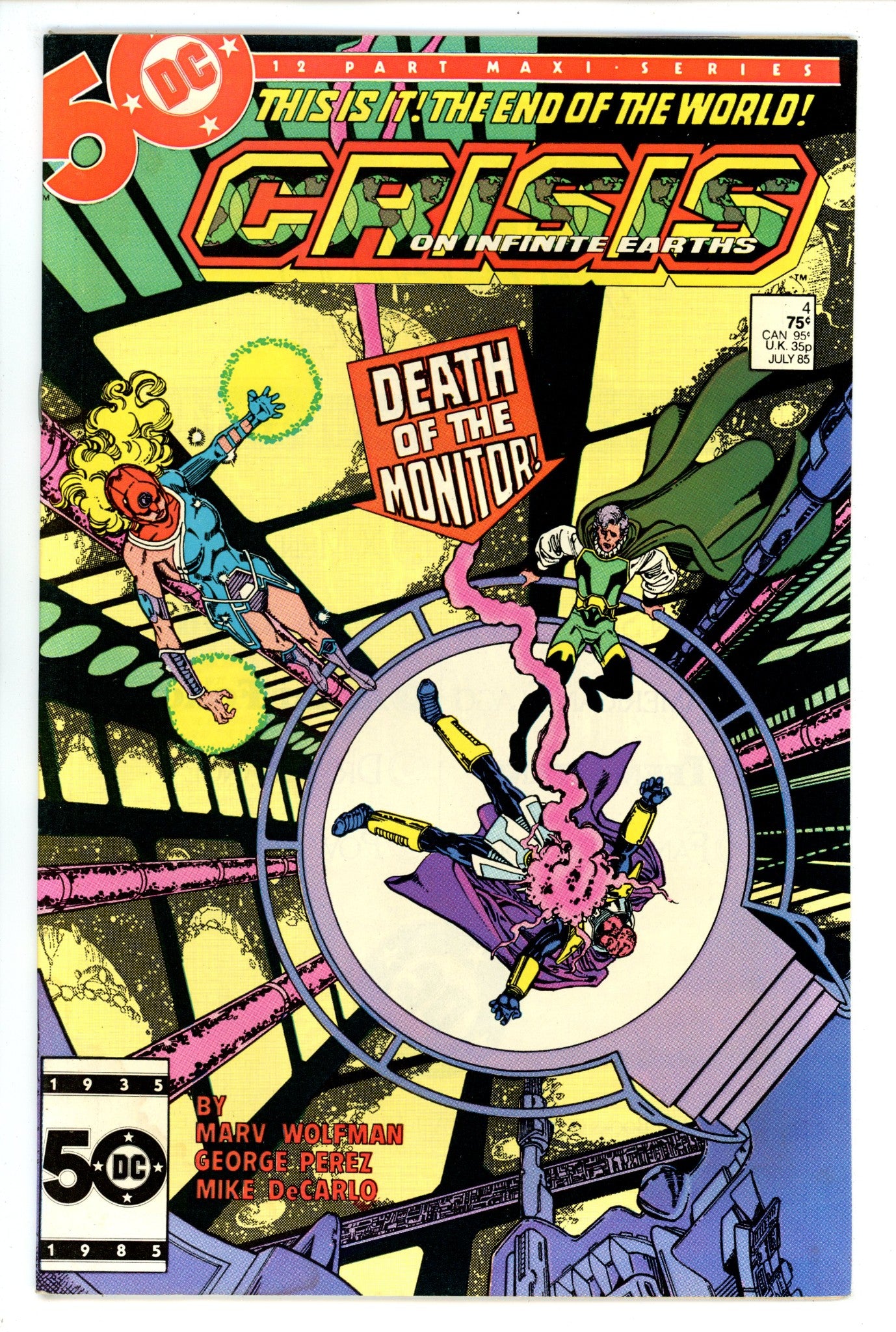 Crisis on Infinite Earths 4 VG (4.0) (1985) 