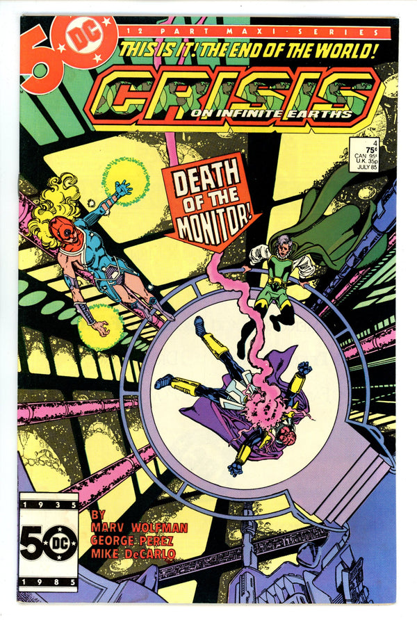 Crisis on Infinite Earths 4 VG (4.0) (1985)