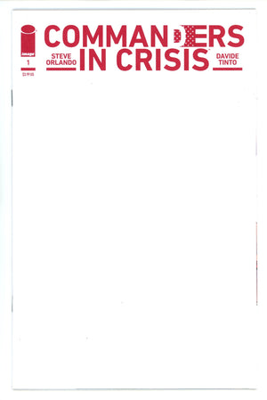 Commanders in Crisis 1 High Grade (2020) Blank Variant
