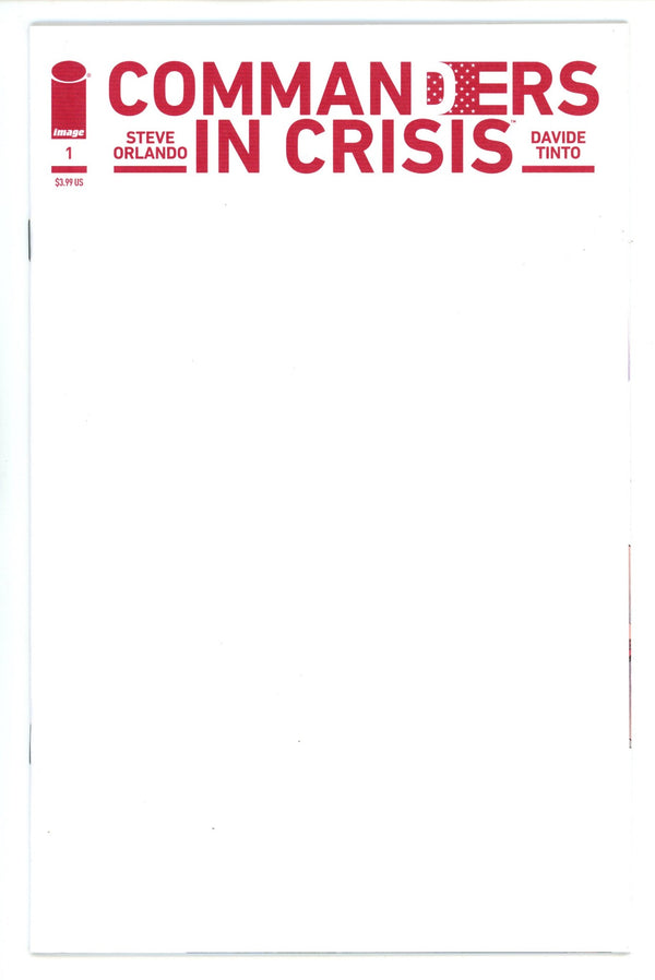 Commanders in Crisis 1 High Grade (2020) Blank Variant