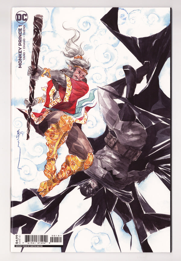 Monkey Prince 1 NM+ (9.6) (2022) Nguyen Cardstock Variant