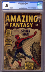 Amazing Fantasy Vol 1 15 CGC 0.5 (PR) (1962)  thumbnail