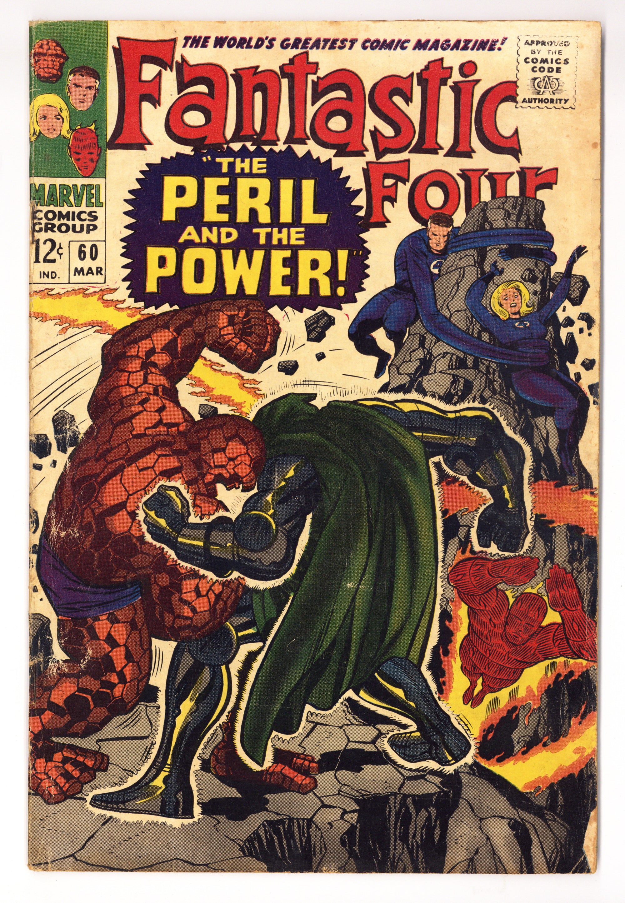 Fantastic Four Vol 1 60  GD/VG (3.0)   (1967)        