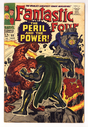 Fantastic Four Vol 1 60  GD/VG (3.0)   (1967)