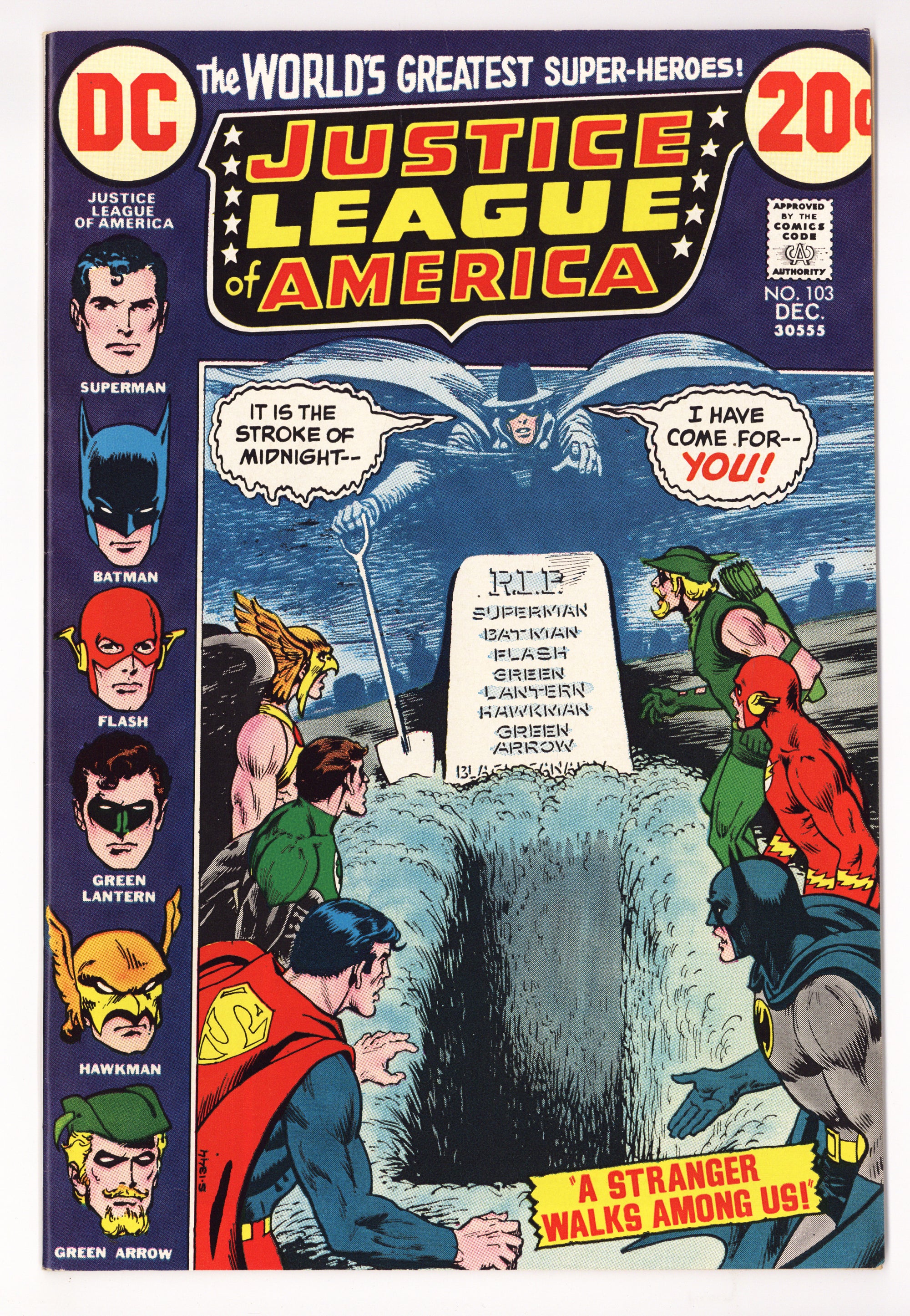 Justice League of America Vol 1 103 VF/NM (9.0) (1972) 