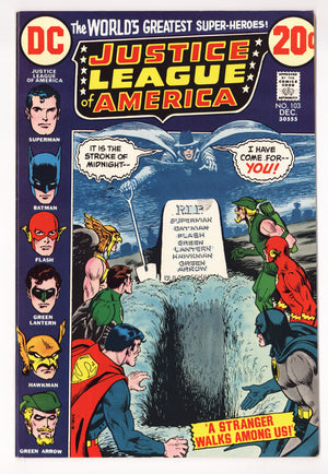 Justice League of America Vol 1 103 VF/NM (9.0) (1972)