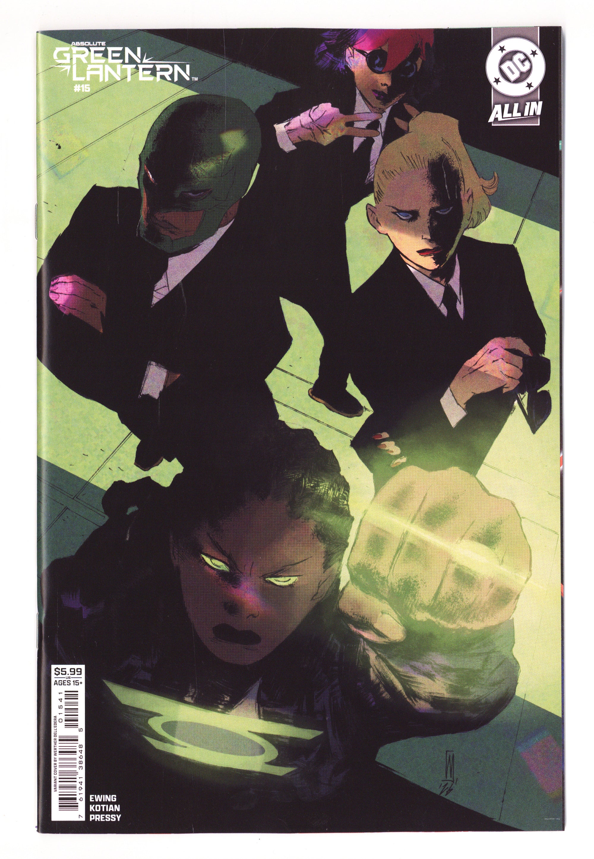 Absolute Green Lantern 15 Dell'Edera Variant (2026)