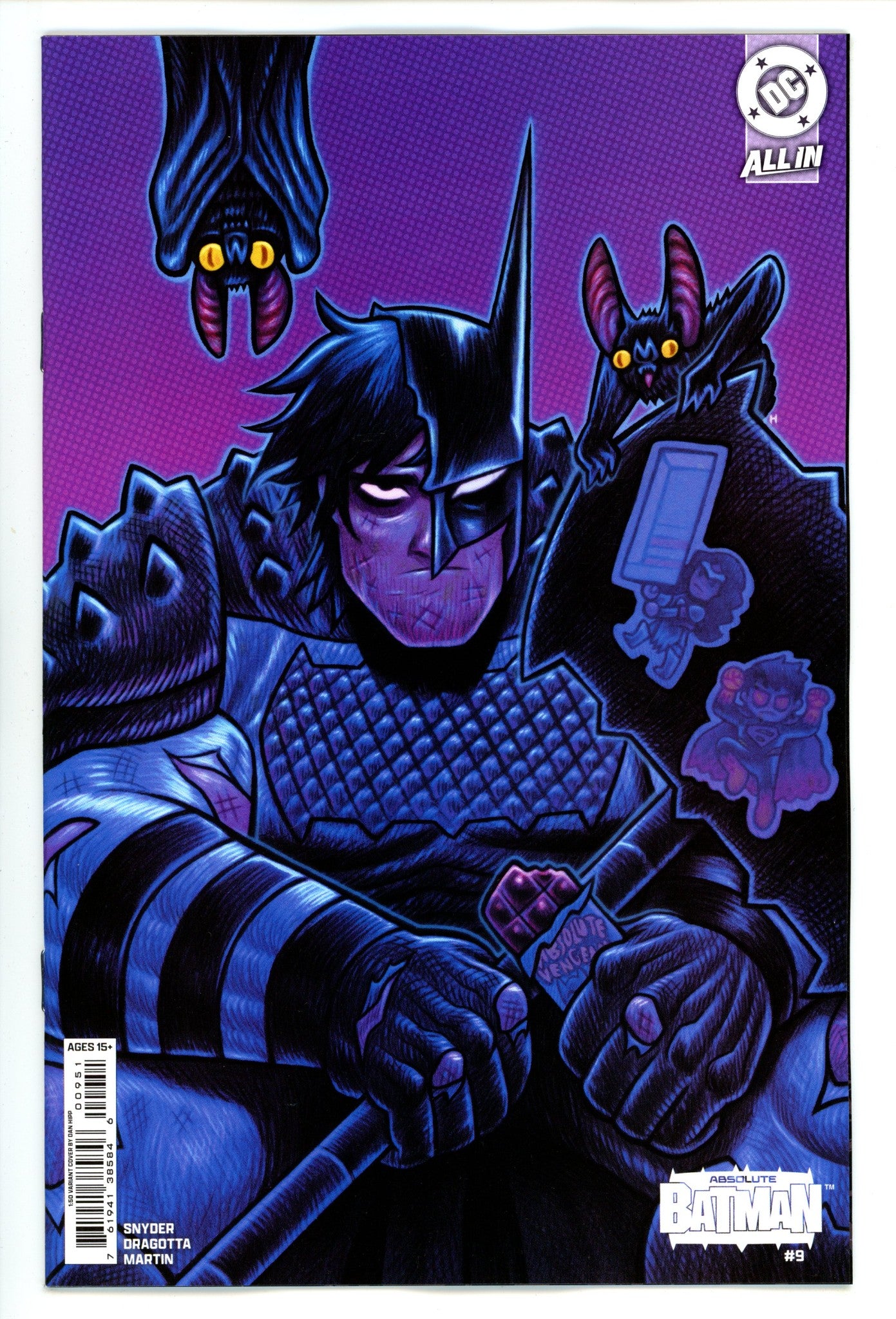 Absolute Batman 9 Hipp Incentive Variant NM (2025)