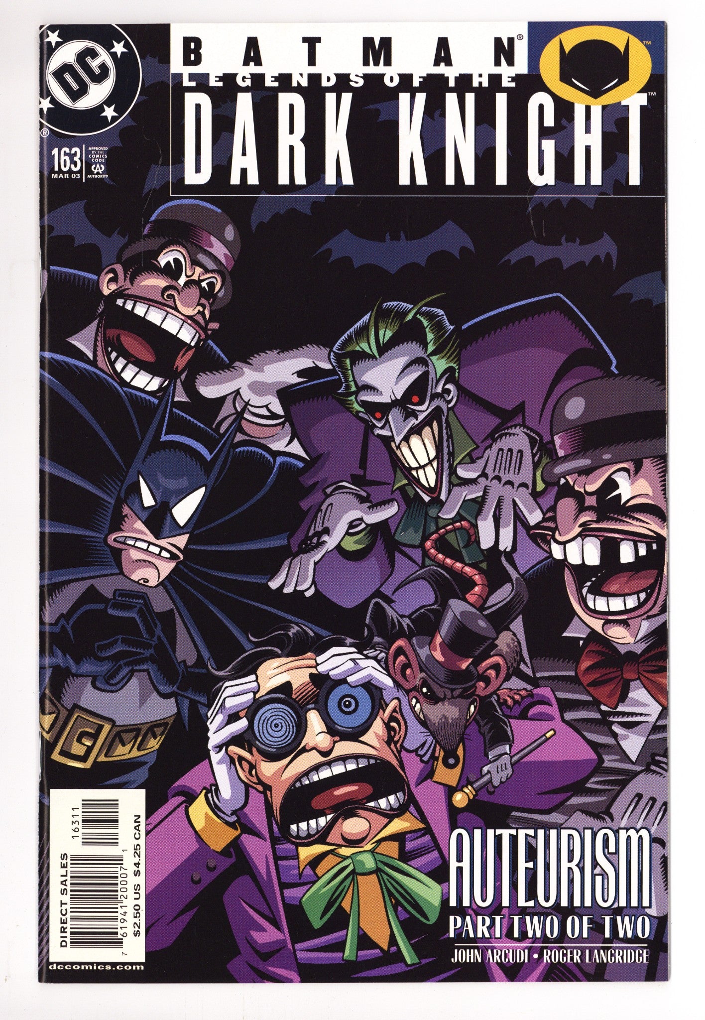 Batman: Legends of the Dark Knight 163 High Grade (2003) 
