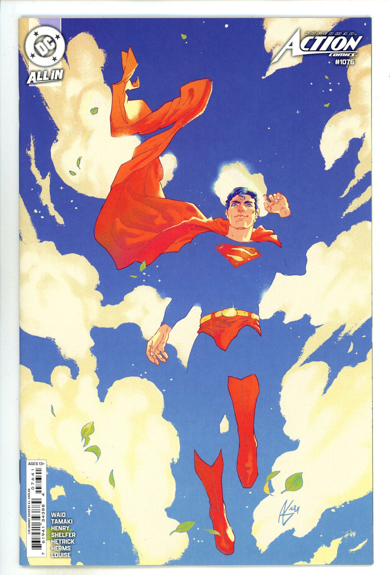 Action Comics Vol 3 1076 Kaplan Incentive Variant NM (2024)