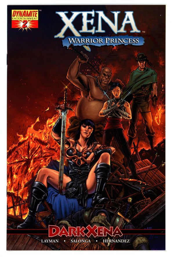 Xena Vol 2 2 High Grade (2007) Lau Variant