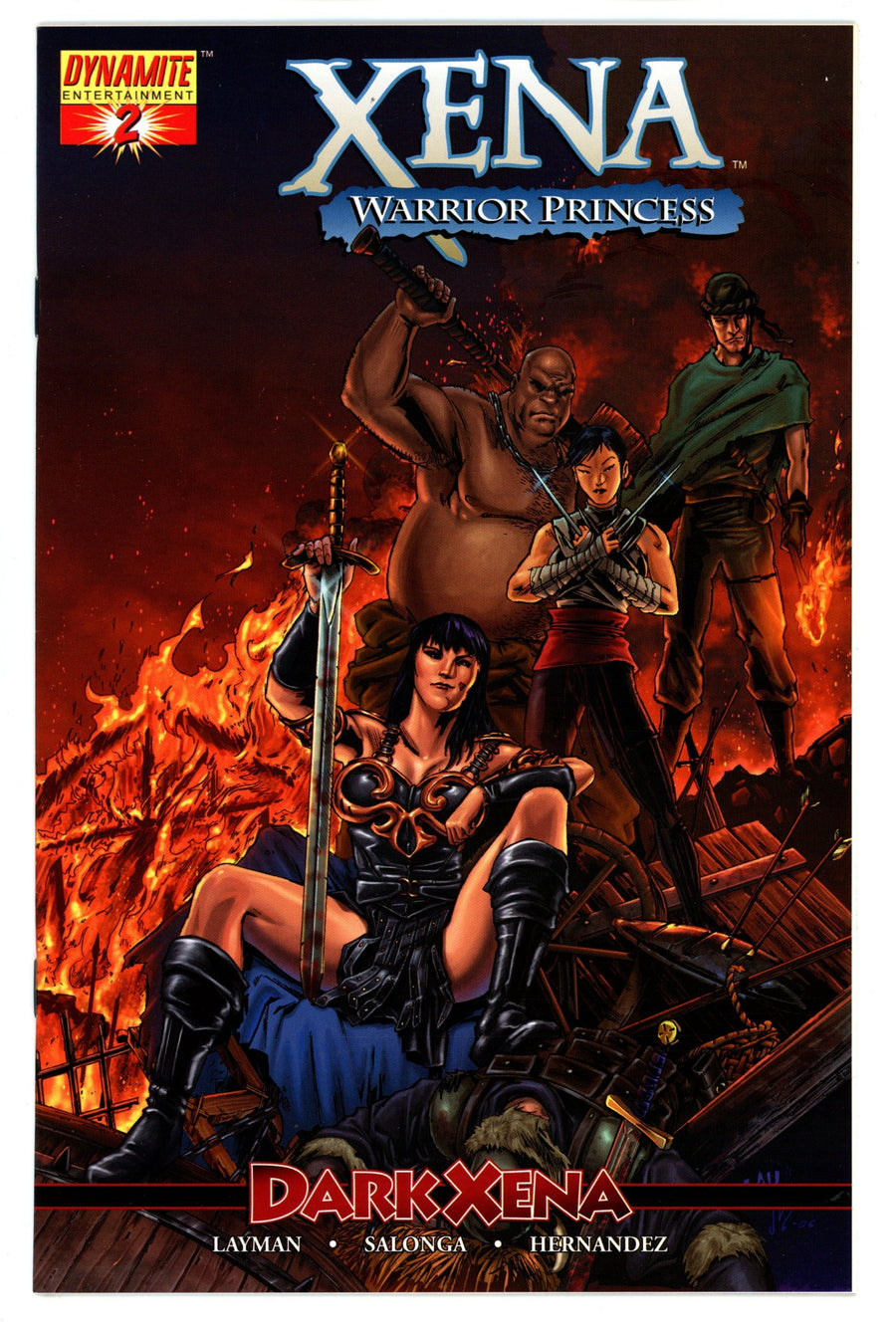 Xena Vol 2 2 High Grade (2007) Lau Variant 