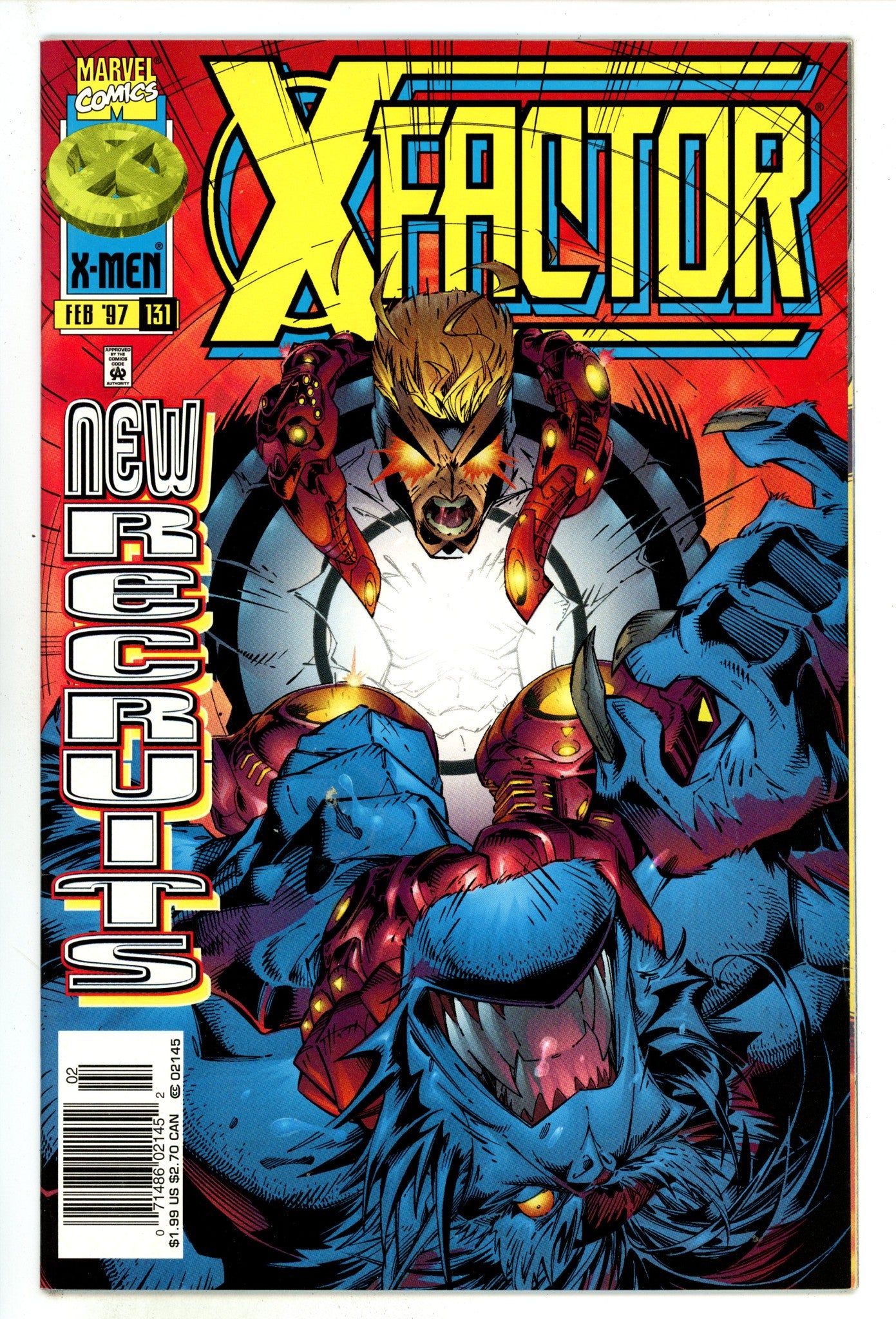 X-Factor Vol 1 131 High Grade (1997) Newsstand 