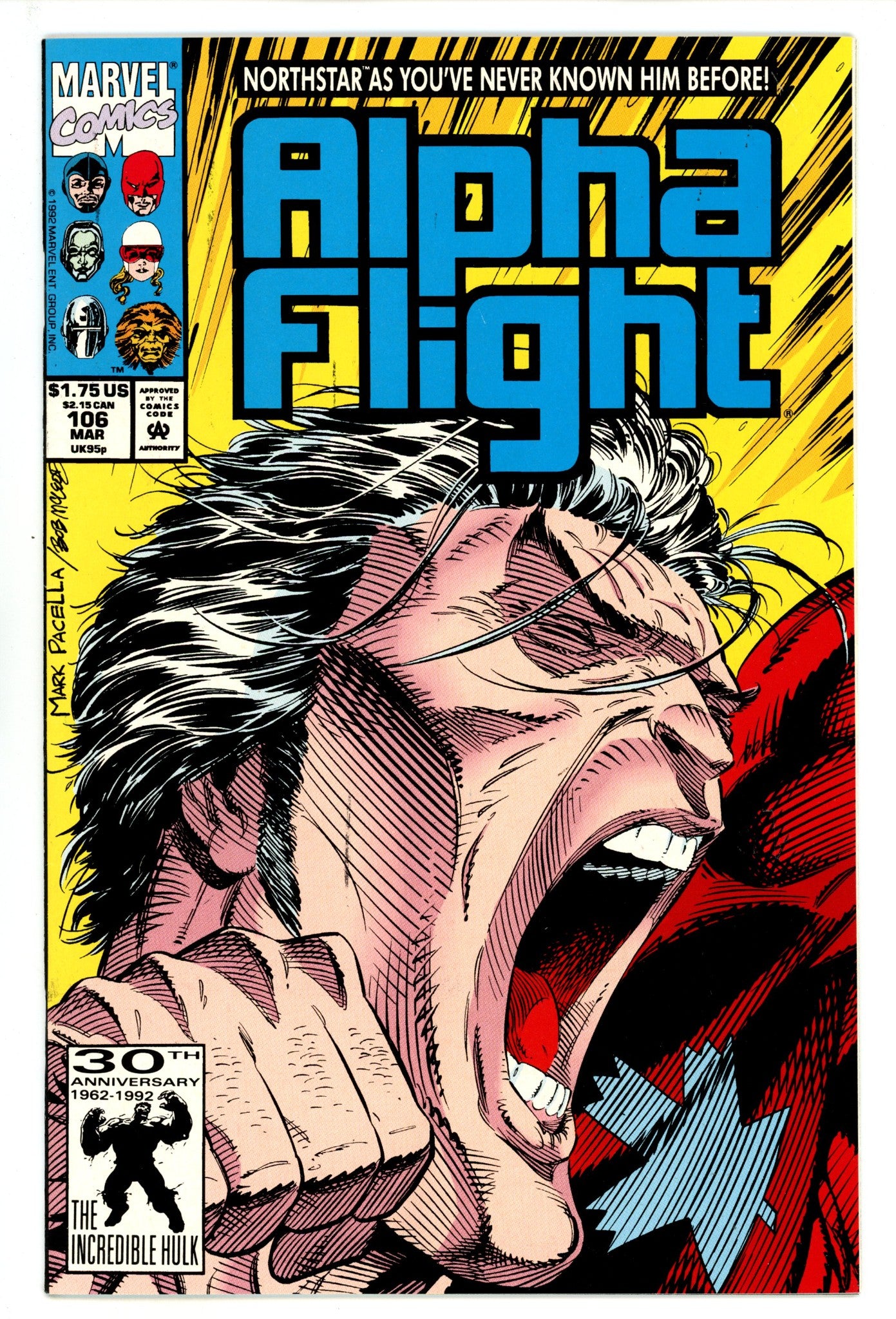 Alpha Flight Vol 1 106 High Grade (1992) 2nd Print 