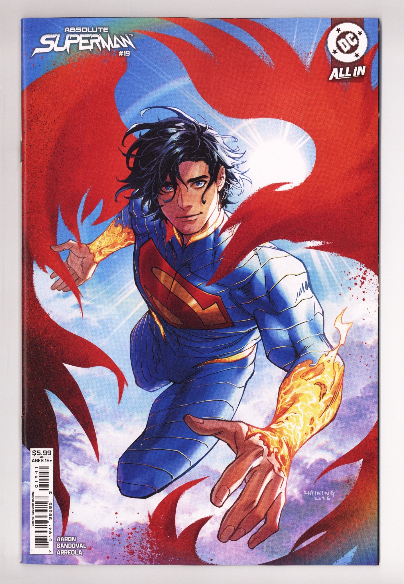Absolute Superman 19 Haining Variant (2026)