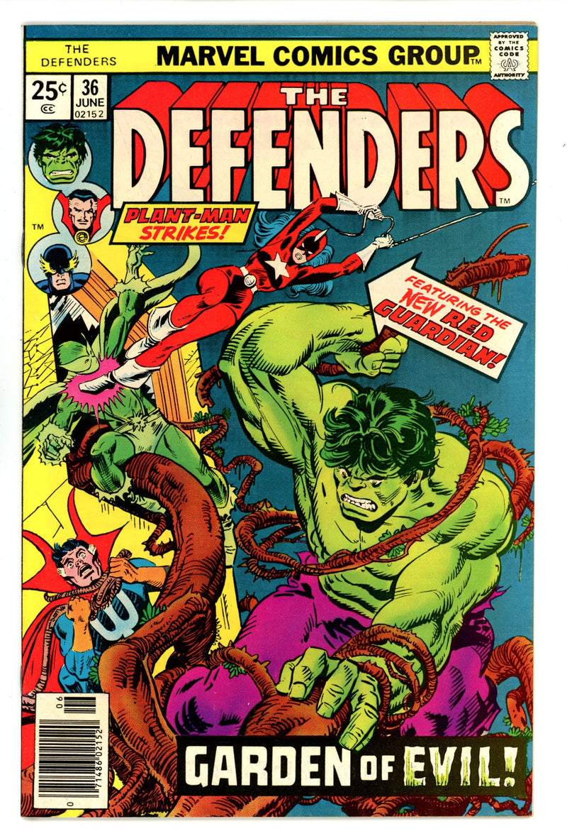 The Defenders Vol 1 36 Mid Grade (1976)