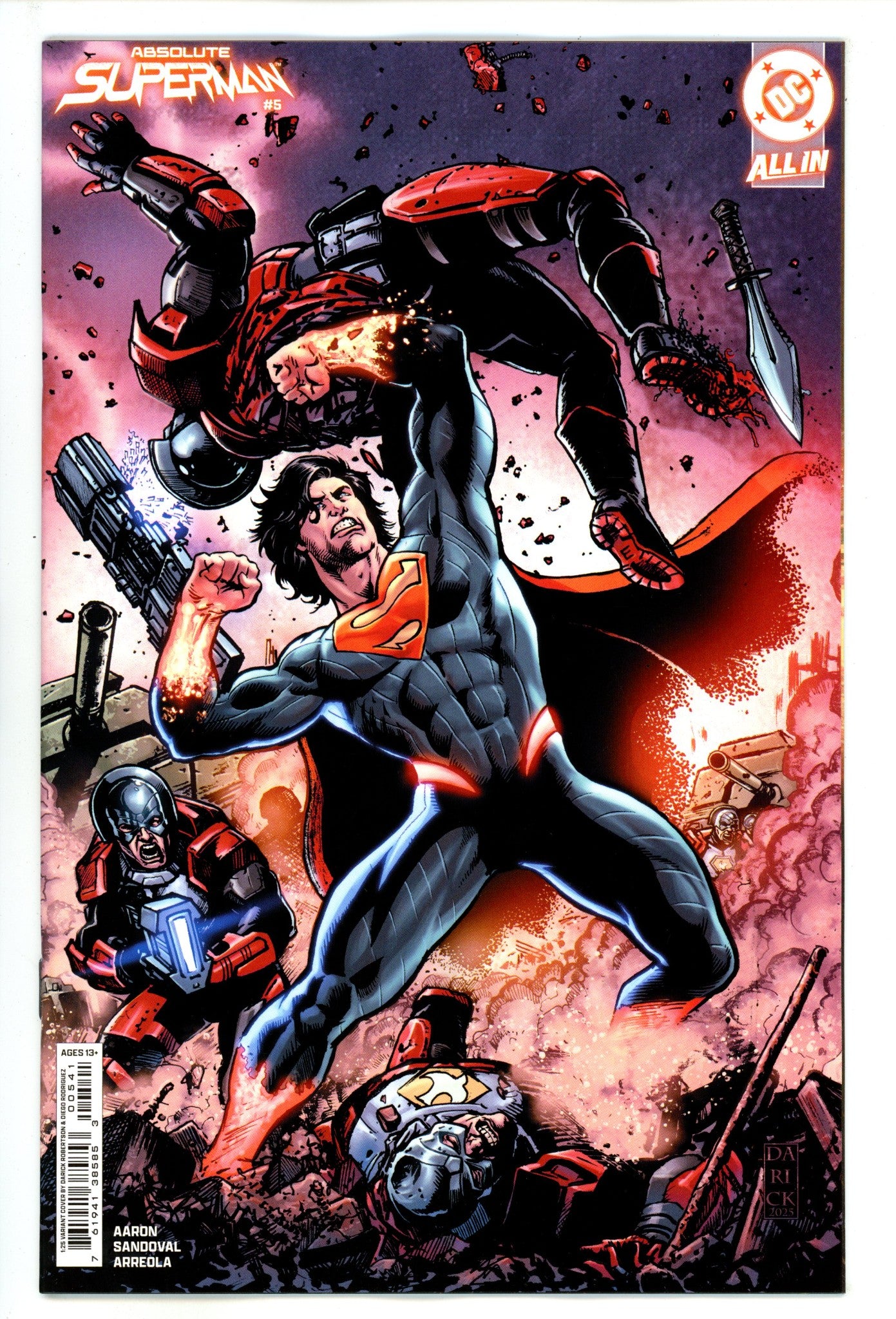 Absolute Superman 5 Robertson Incentive Variant NM+ (2025)
