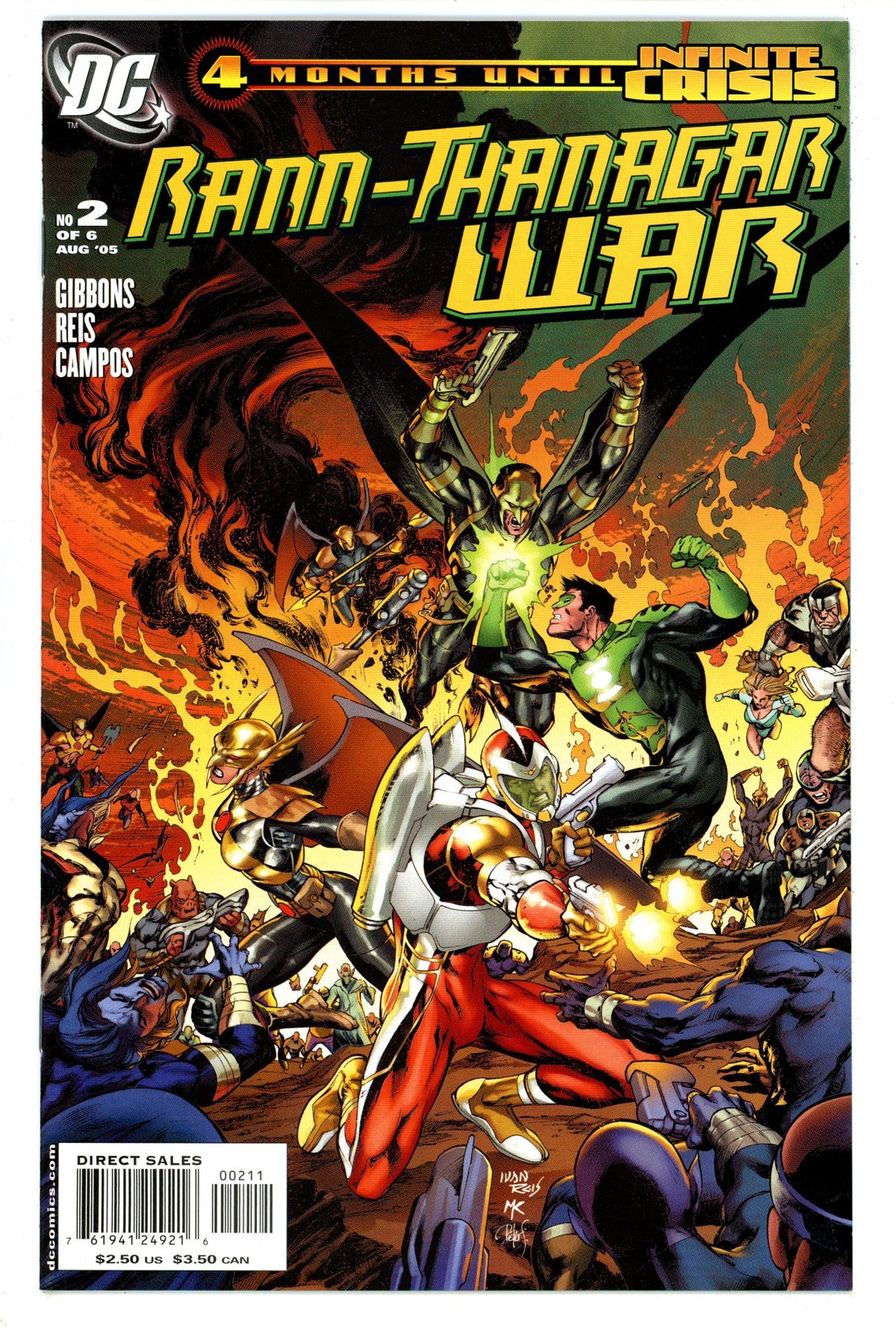Rann / Thanagar War  2  High Grade  (2005)   