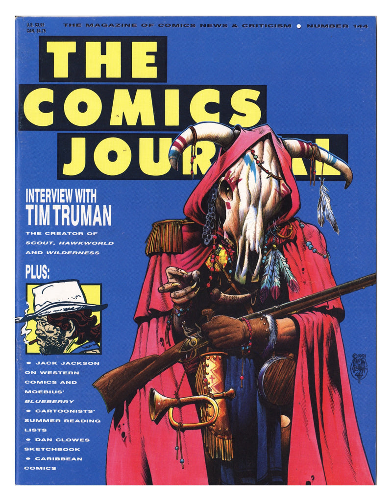 The Comics Journal 144 Mid Grade (1991) 