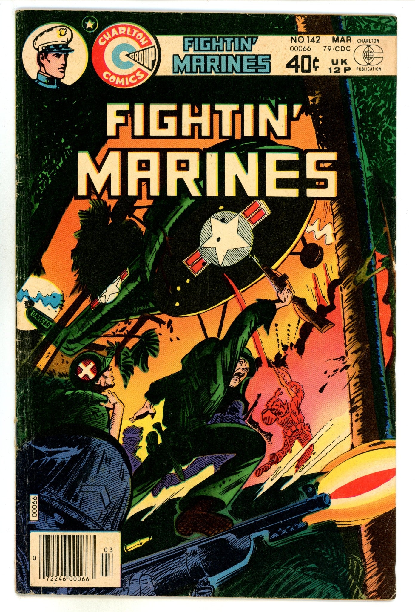 Fightin' Marines 142 VG+ (4.5) (1979) 
