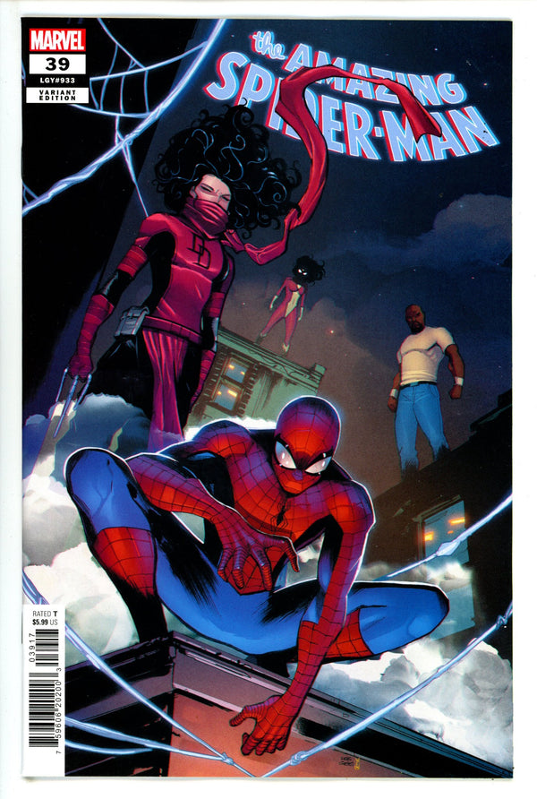 Amazing Spider-Man Vol 6 39 Garbett Incentive Variant NM- (2023)