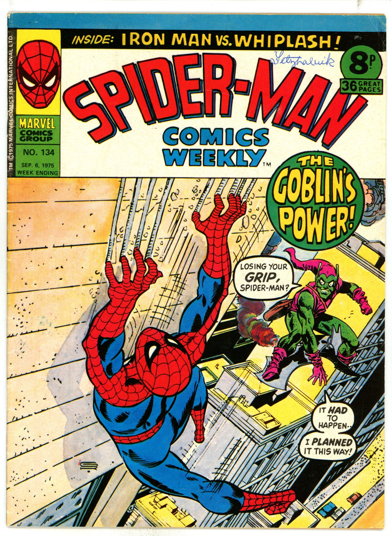 Spider-Man Comics Weekly 134 VG/FN (5.0) (1975) 