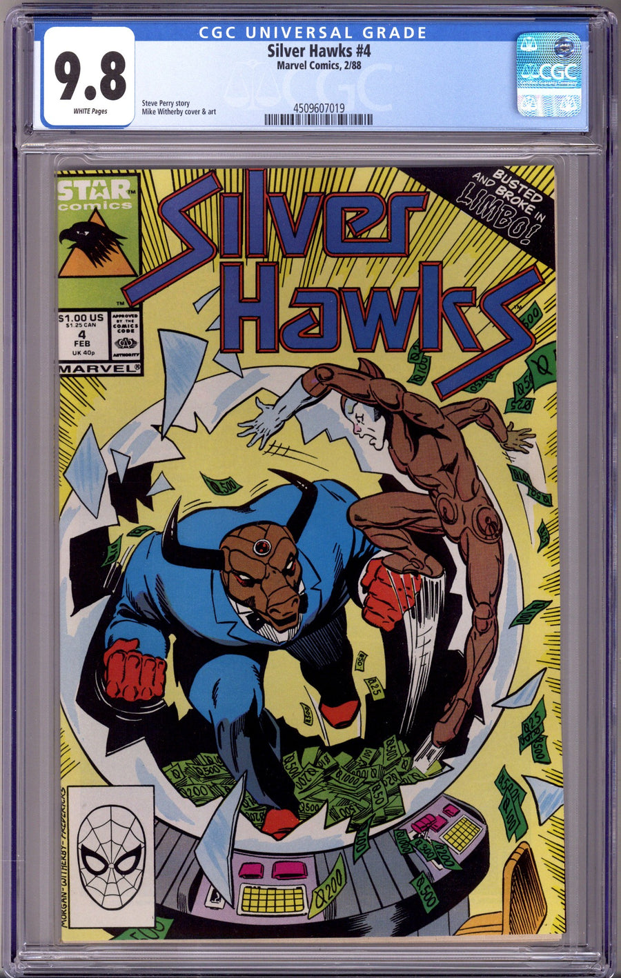 Silverhawks 4 CGC 9.8 (NM/M) (1988) 
