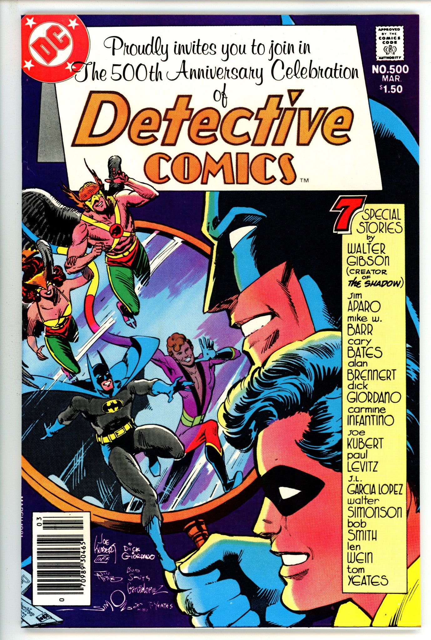 Detective Comics Vol 1 500 Newsstand NM- (1981)