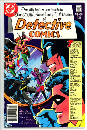 Detective Comics Vol 1 500 Newsstand NM- (1981)