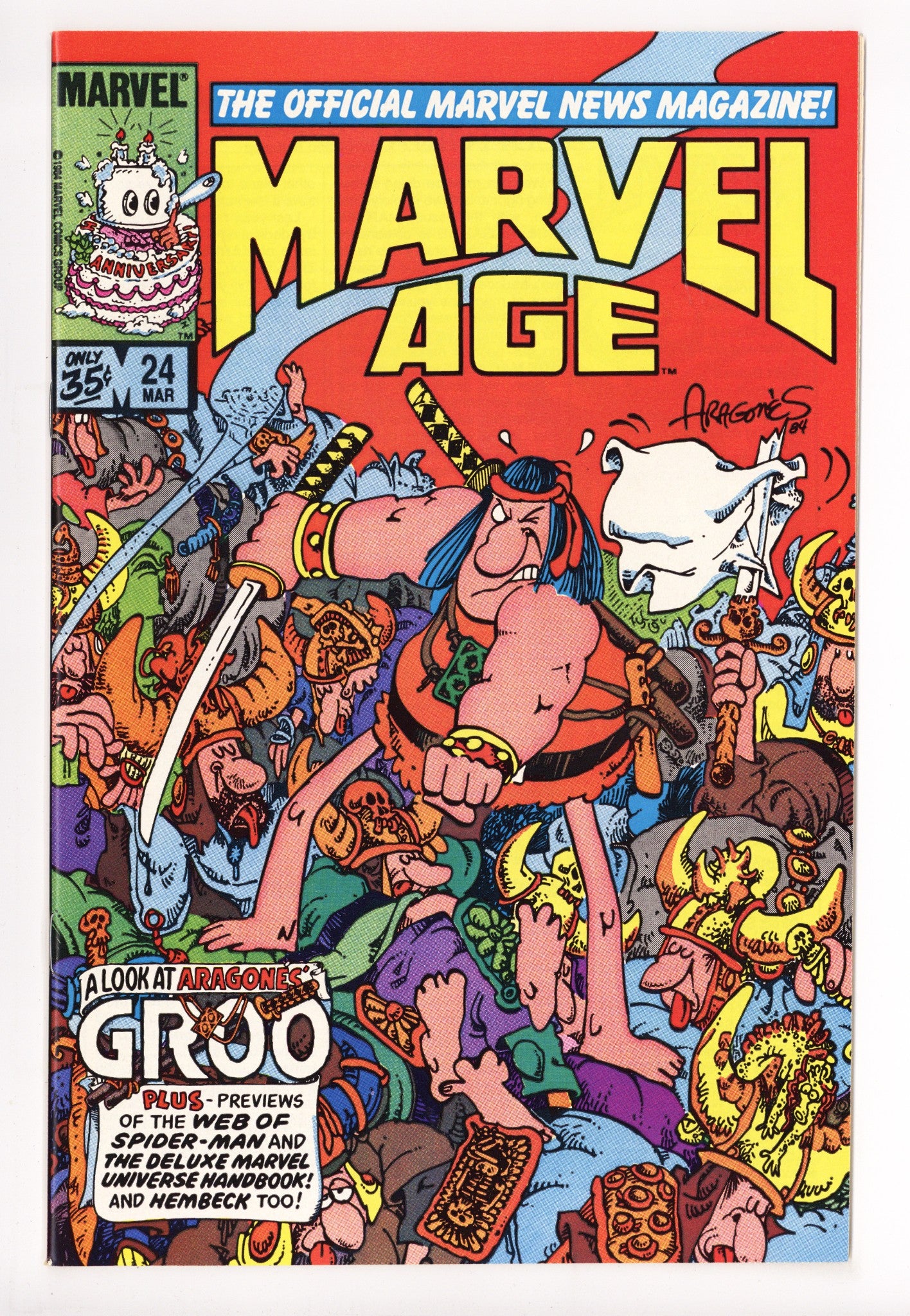Marvel Age 24 High Grade (1985) 