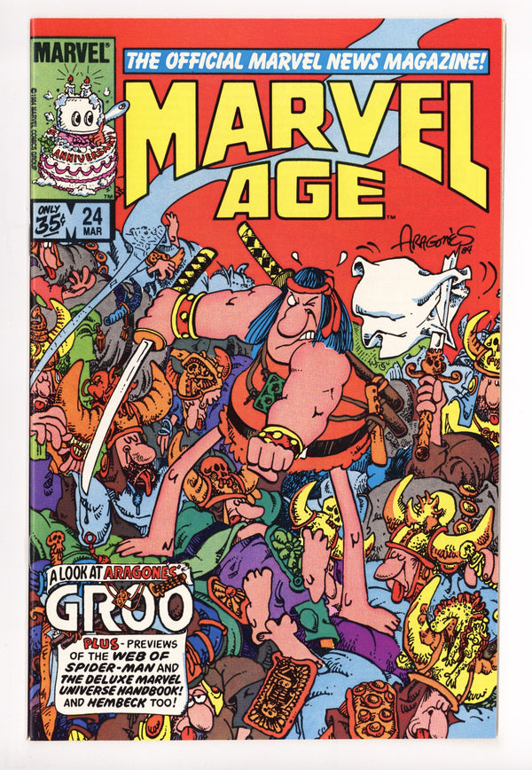 Marvel Age 24 High Grade (1985)