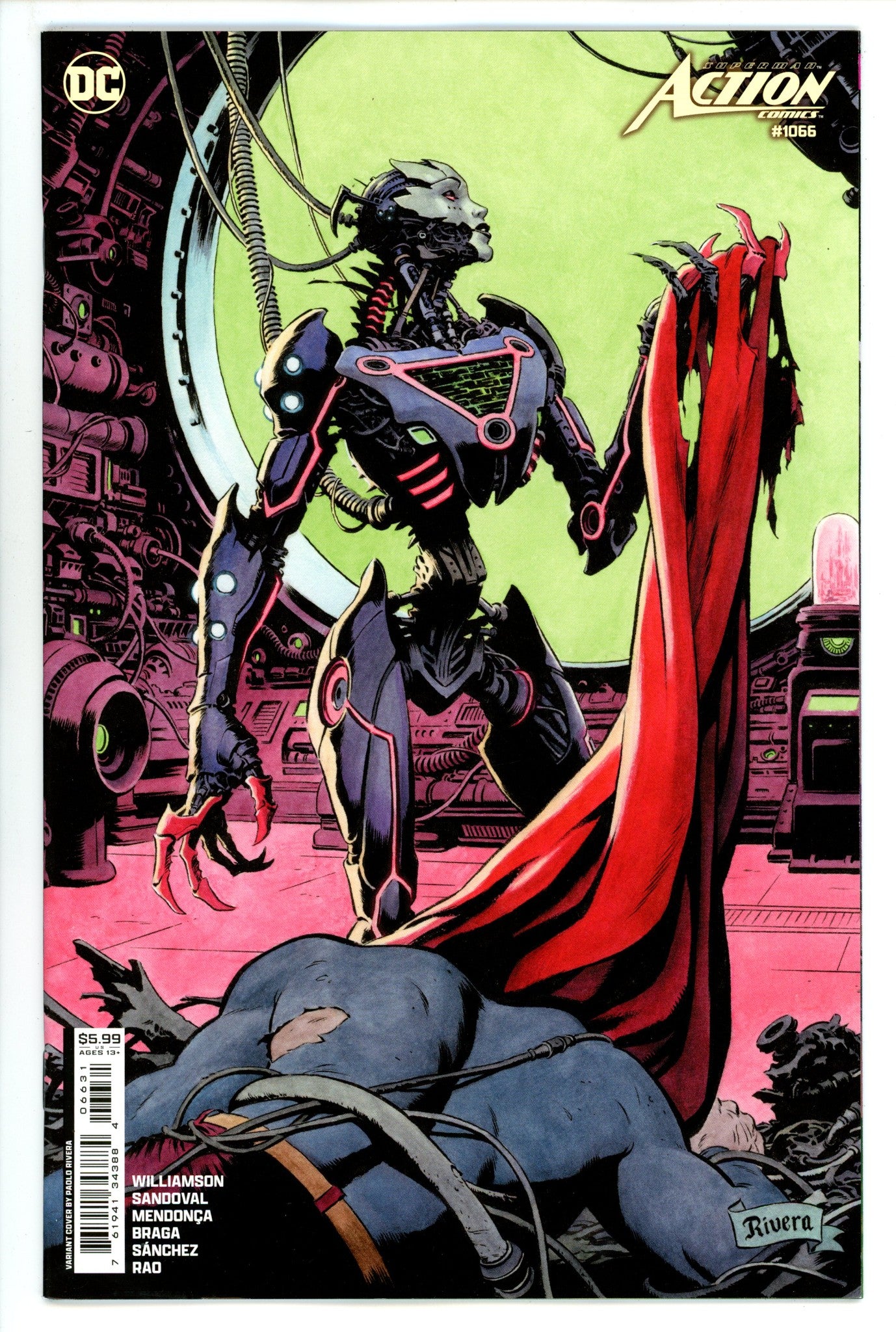 Action Comics Vol 3 1066 Rivera Variant (2024)
