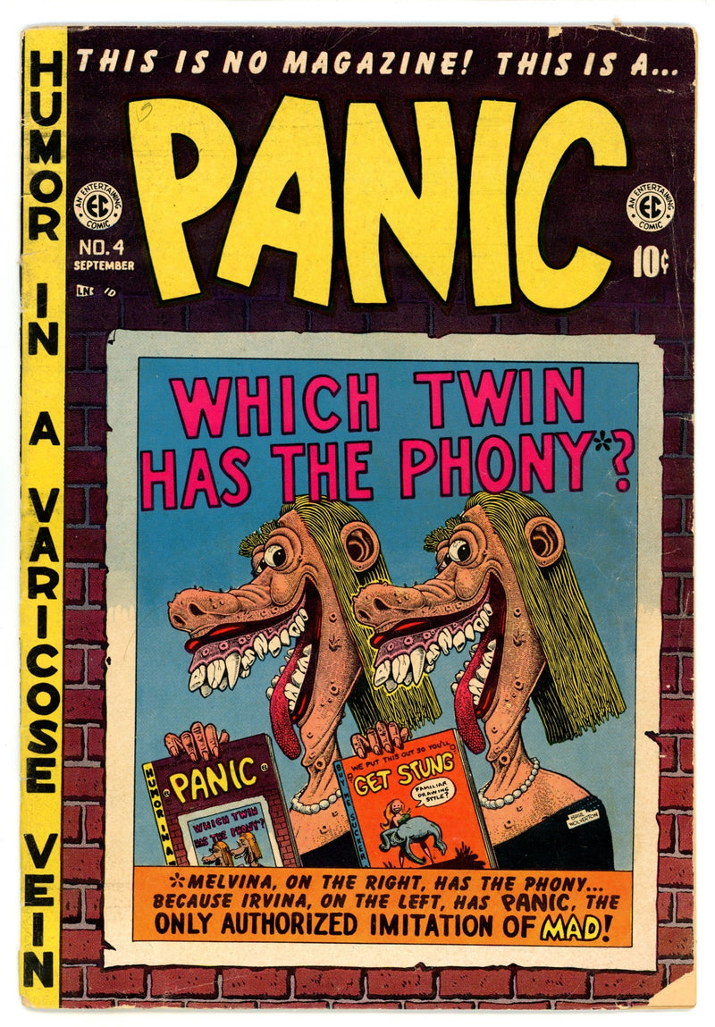 Panic 4 VG+ (4.5) (1954) 