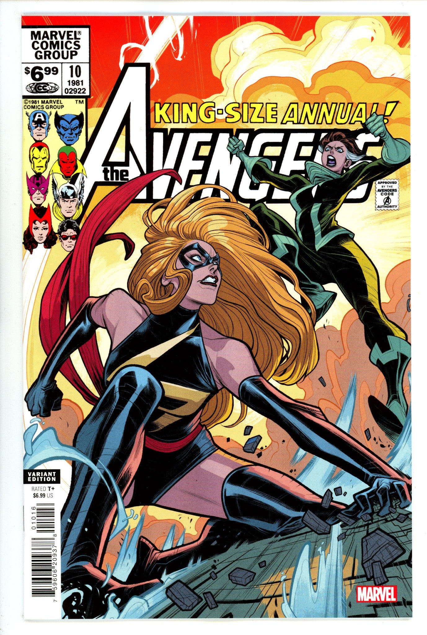 Avengers Annual Vol 1 10 Torque Facsimile Incentive Variant NM (2024)