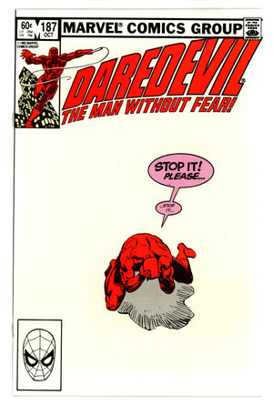 Daredevil Vol 1 187 NM- (9.2) (1982) 