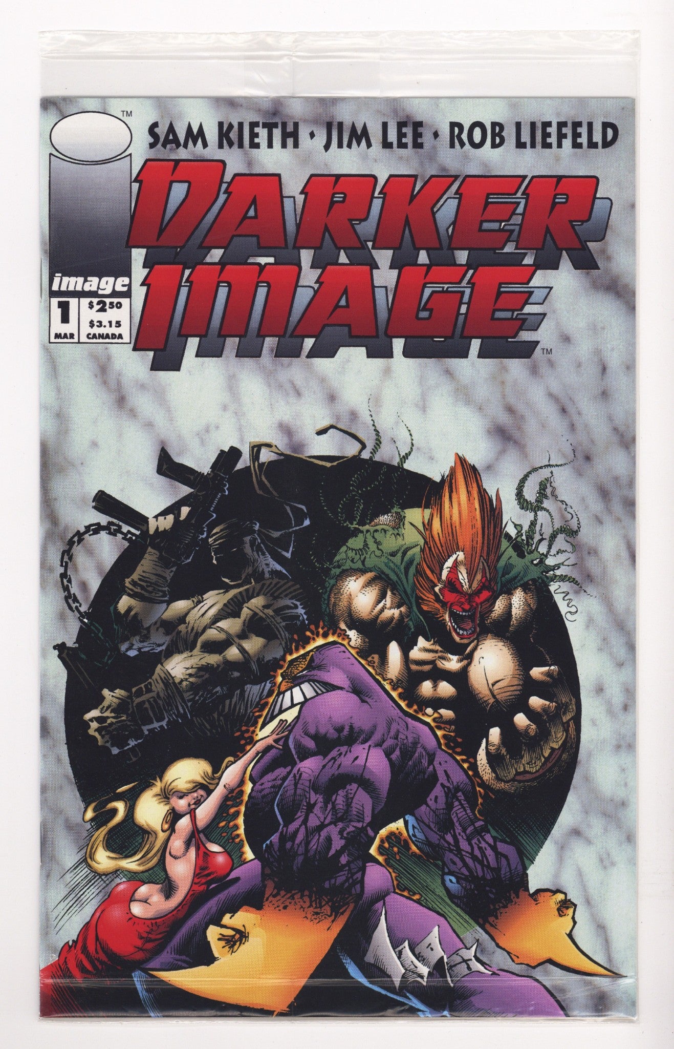 Darker Image 1 High Grade Deathblow Card (1993) Sealed 
