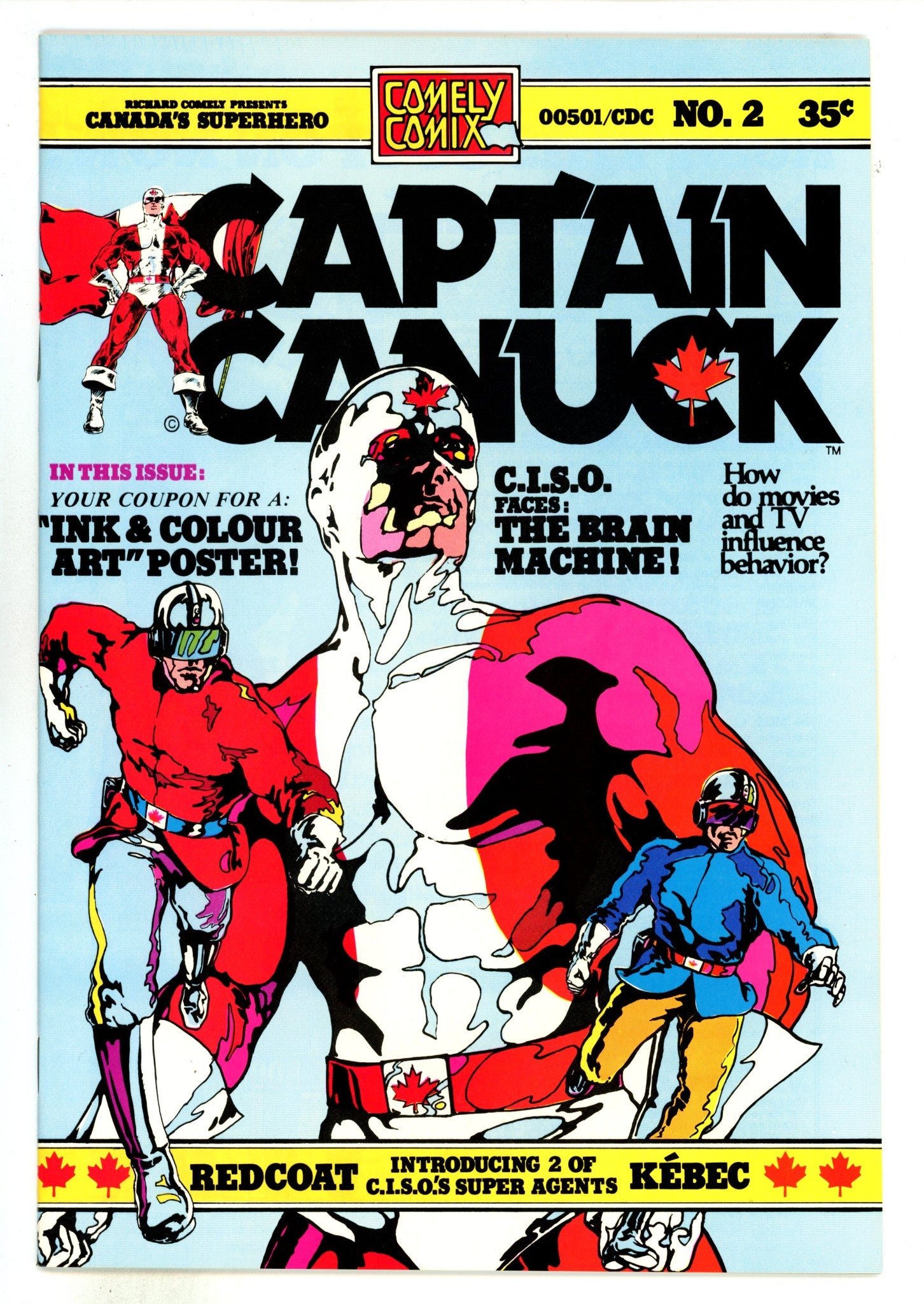 Captain Canuck 2 NM- (9.2) (1975) 