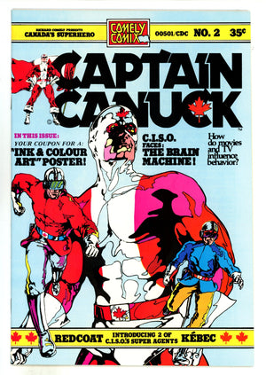 Captain Canuck 2 NM- (9.2) (1975) 
