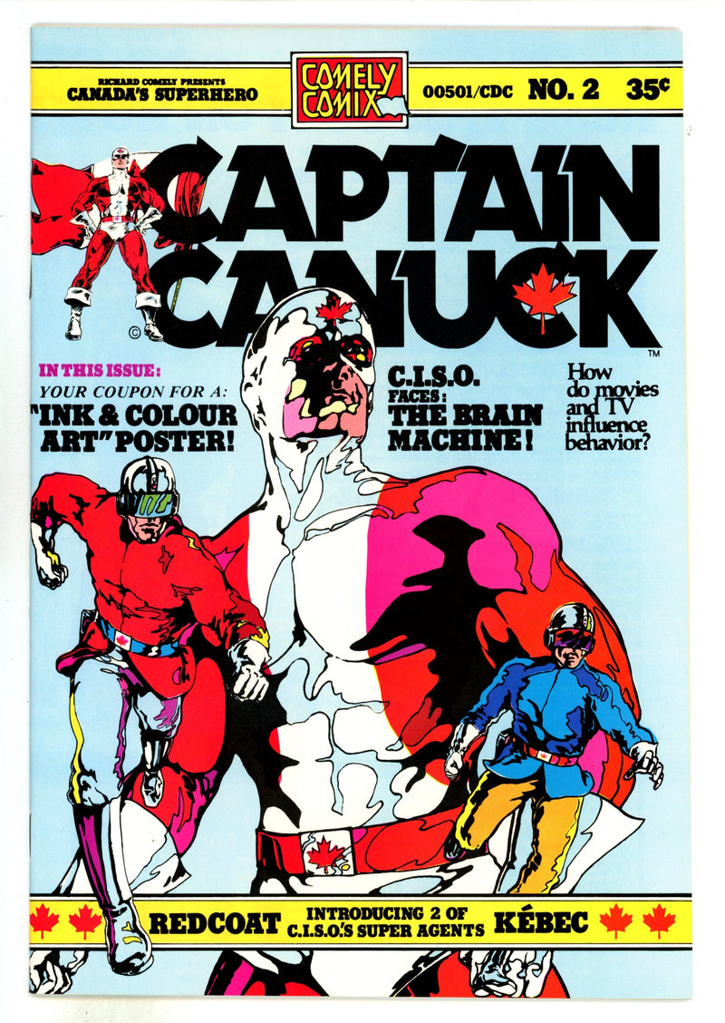 Captain Canuck 2 NM- (9.2) (1975) 