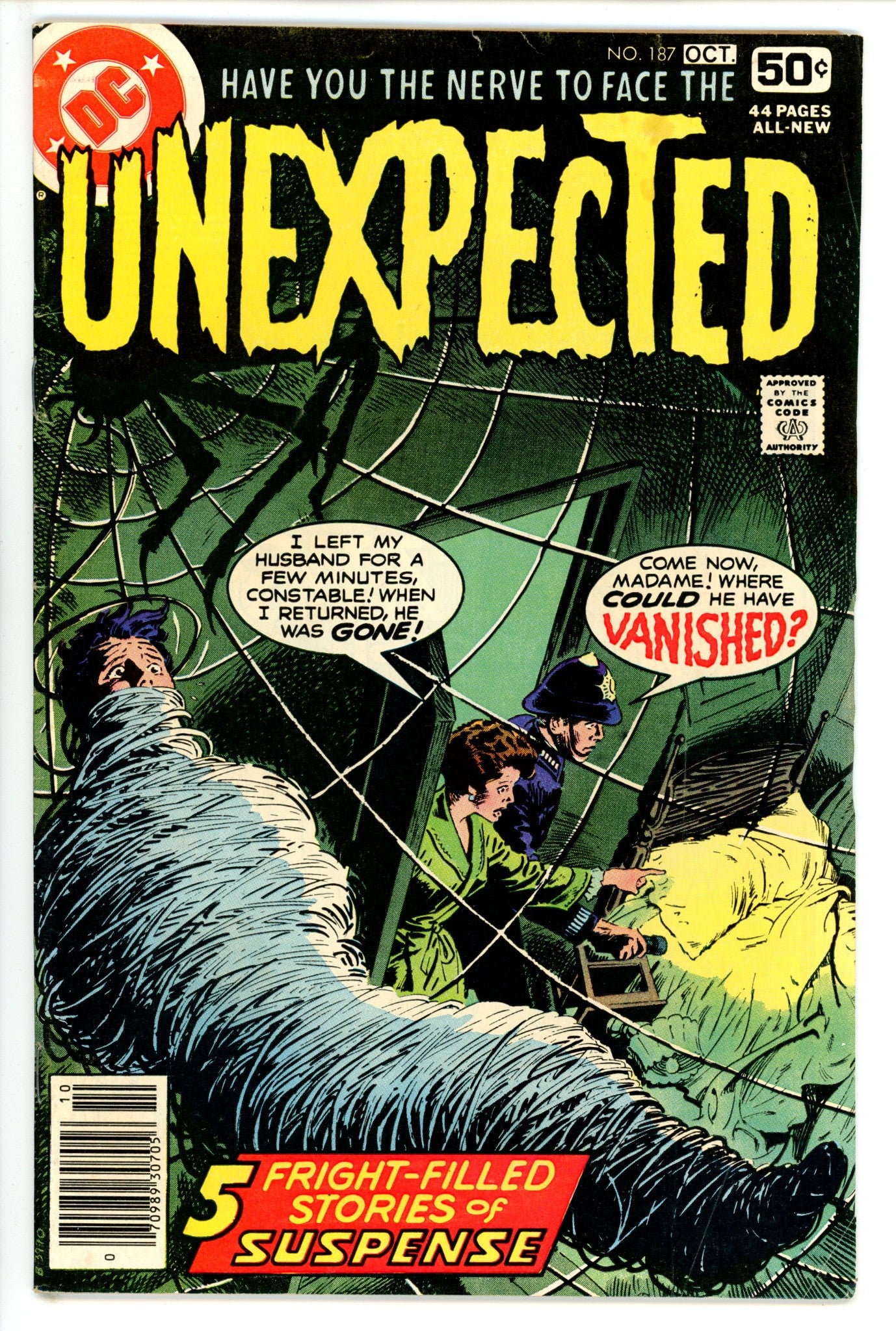 The Unexpected Vol 1 187 VG/FN (1978)