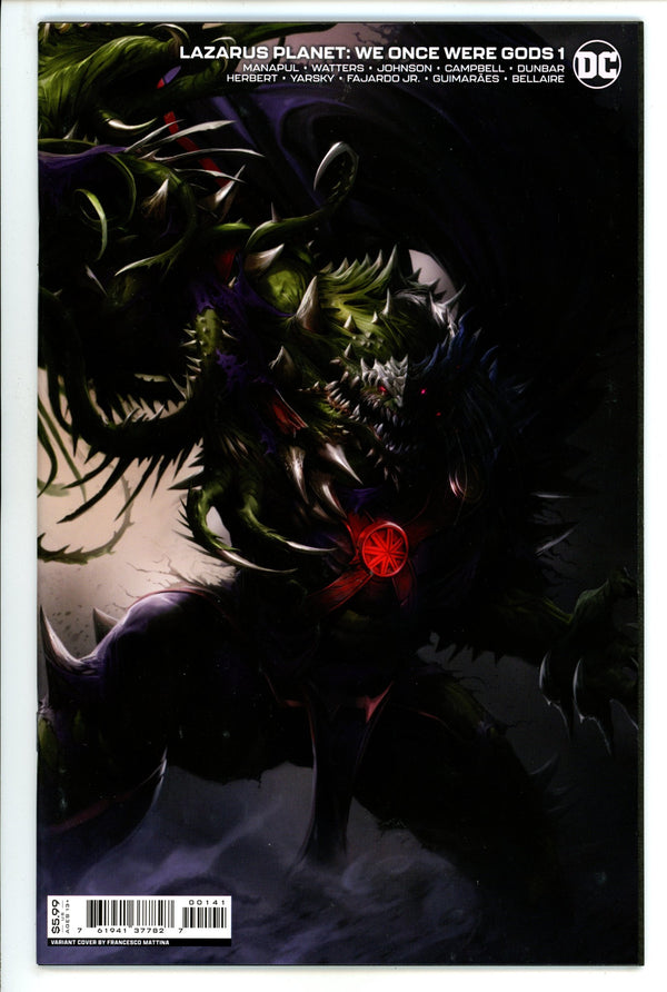 Lazarus Planet: We Once Were Gods 1 High Grade (2023) Mattina Variant