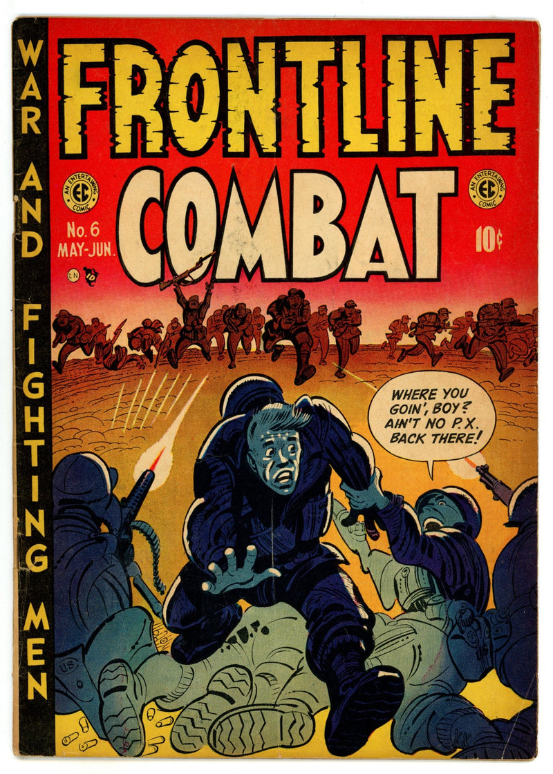 Frontline Combat 6 VG+ (4.5) (1952) 