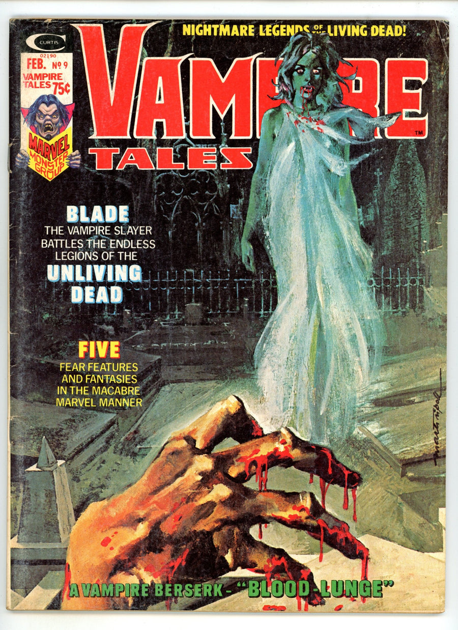 Vampire Tales  9  VG (4.0)  (1975)  