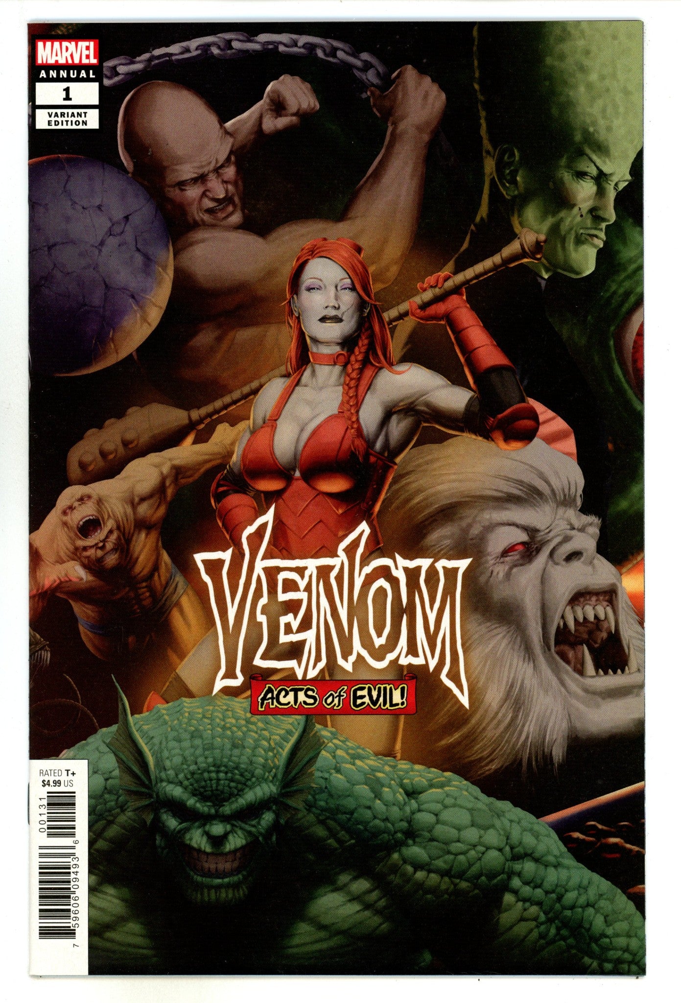 Venom Annual Vol 4 1 High Grade (2019) Christopher Variant 