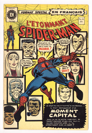 L'Etonnant Spider-Man 23 VG+ (4.5) Amazing Spider-Man #121 (1973)